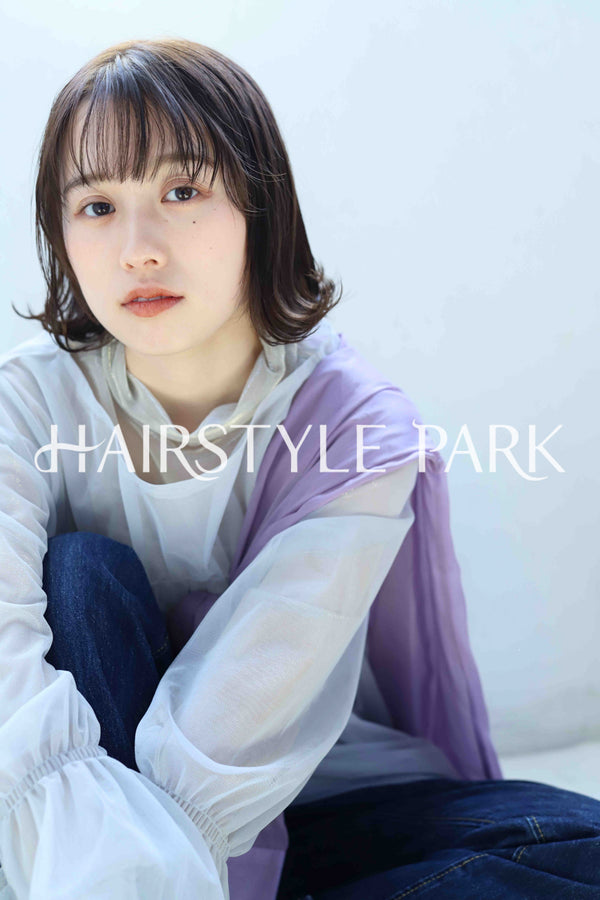 ヘアスタイル写真PhotoNo:361-2 (23) [ミディアム,レディース,ナチュラル,モテ・愛され,パーマ,縦型 ]