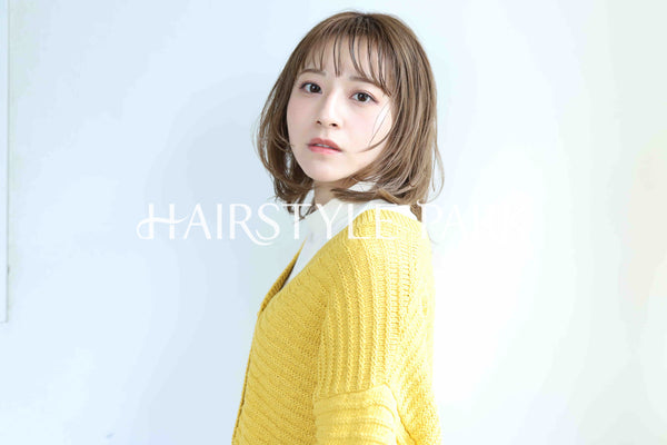 ヘアスタイル写真PhotoNo:362-1 (4) [ミディアム,レディース,モテ・愛され,カジュアル,カラー,パーマ,縦型 ]