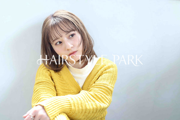 ヘアスタイル写真PhotoNo:362-1 (9) [ミディアム,レディース,モテ・愛され,カジュアル,カラー,パーマ,縦型 ]