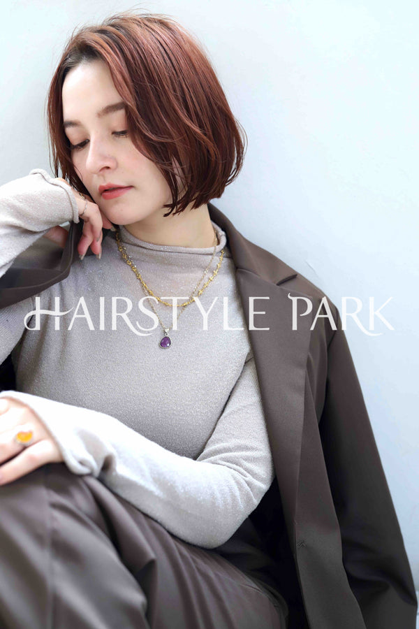 ヘアスタイル写真PhotoNo:363-1 (10) [ミディアム,レディース,ナチュラル,モテ・愛され,カラー,パーマ,縦型 ]