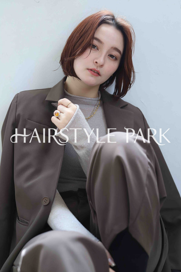 ヘアスタイル写真PhotoNo:363-1 (12) [ミディアム,レディース,ナチュラル,モテ・愛され,カラー,パーマ,縦型 ]