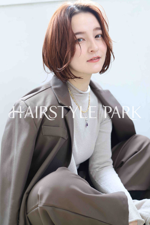 ヘアスタイル写真PhotoNo:363-1 (18) [ミディアム,レディース,ナチュラル,モテ・愛され,カラー,パーマ,縦型 ]