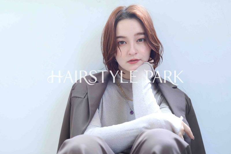 ヘアスタイル写真PhotoNo:363-1 (6) [ミディアム,レディース,ナチュラル,モテ・愛され,カラー,パーマ,縦型 ]