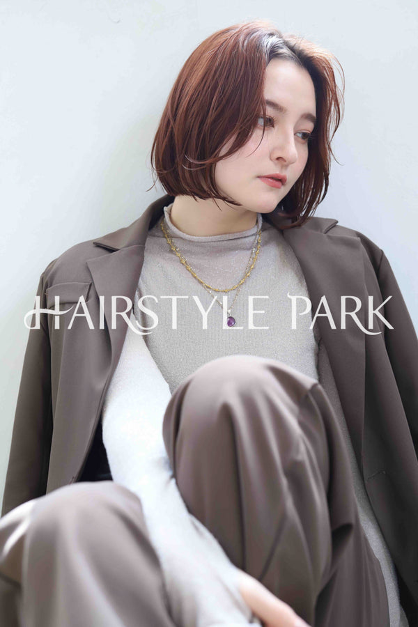 ヘアスタイル写真PhotoNo:363-1 (8) [ミディアム,レディース,ナチュラル,モテ・愛され,カラー,パーマ,縦型 ]