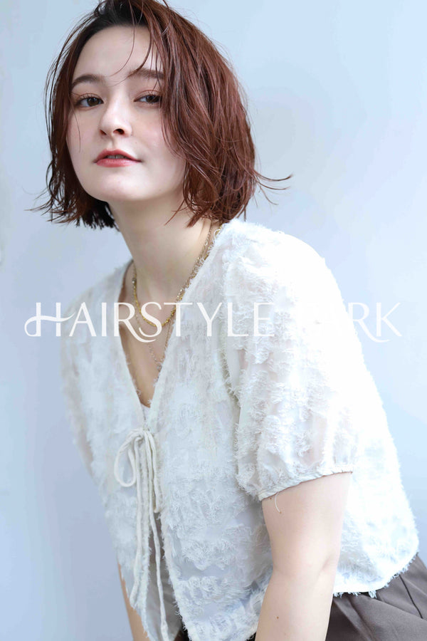 ヘアスタイル写真PhotoNo:363-2 (12) [ミディアム,レディース,ナチュラル,モテ・愛され,カラー,パーマ,縦型 ]