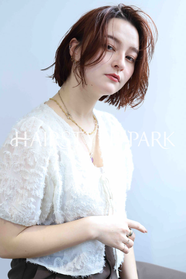 ヘアスタイル写真PhotoNo:363-2 (14) [ミディアム,レディース,ナチュラル,モテ・愛され,カラー,パーマ,縦型 ]