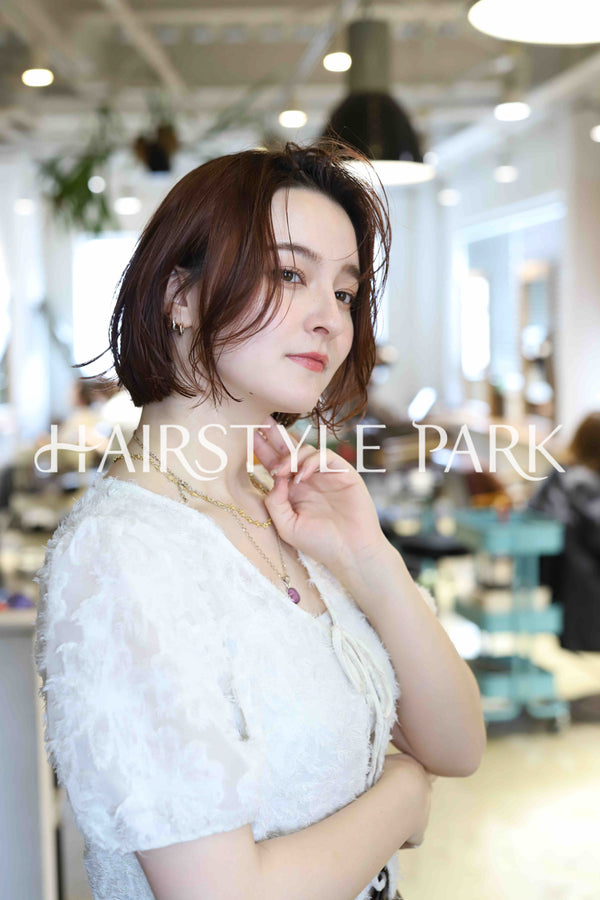 ヘアスタイル写真PhotoNo:363-2 (7) [ミディアム,レディース,ナチュラル,モテ・愛され,カラー,パーマ,縦型 ]