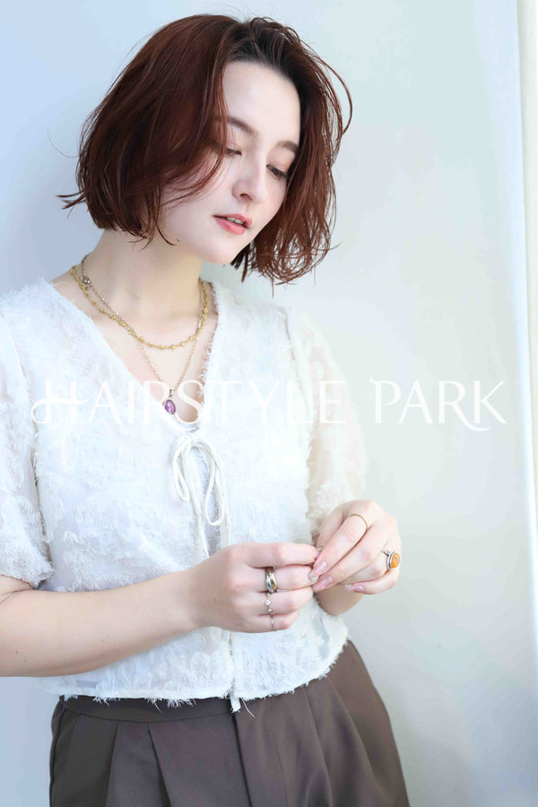 ヘアスタイル写真PhotoNo:363-3 (4) [ミディアム,レディース,ナチュラル,モテ・愛され,カラー,パーマ,縦型 ]