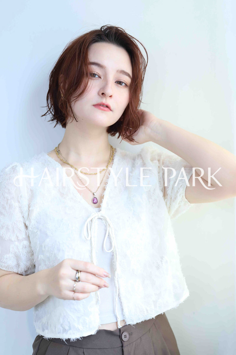 ヘアスタイル写真PhotoNo:363-3 (5) [ミディアム,レディース,ナチュラル,モテ・愛され,カラー,パーマ,縦型 ]