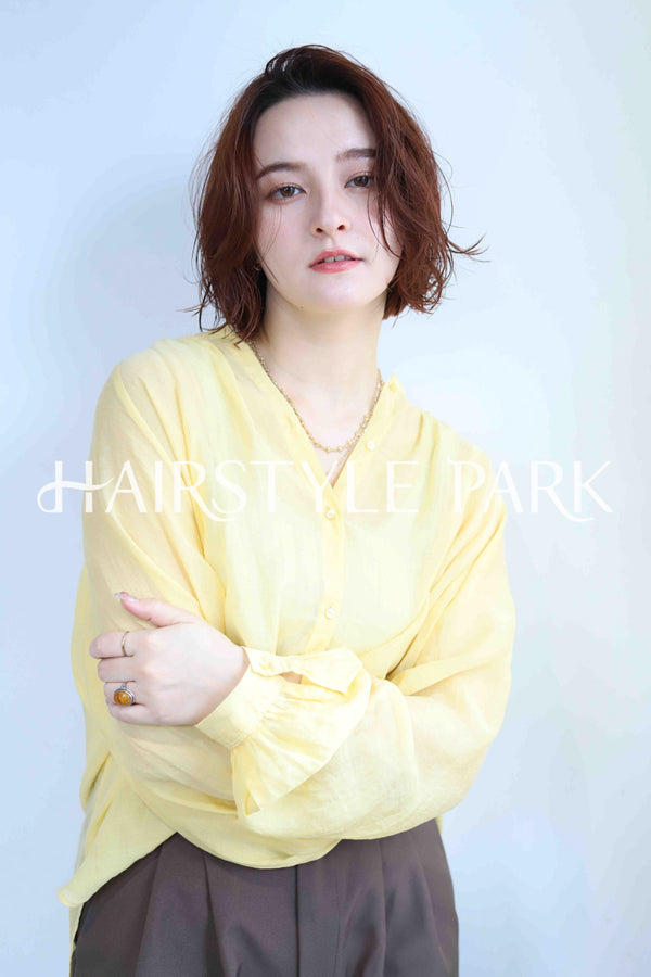ヘアスタイル写真PhotoNo:363-4 (11) [ミディアム,レディース,ナチュラル,モテ・愛され,カラー,縦型 ]