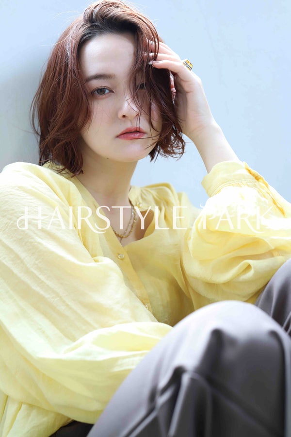 ヘアスタイル写真PhotoNo:363-4 (25) [ミディアム,レディース,ナチュラル,モテ・愛され,カラー,縦型 ]