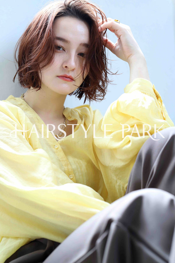 ヘアスタイル写真PhotoNo:363-4 (26) [ミディアム,レディース,ナチュラル,モテ・愛され,カラー,縦型 ]