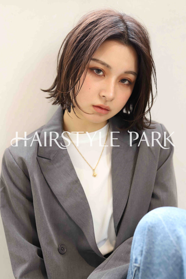 ヘアスタイル写真PhotoNo:364-2 (15) [ミディアム,レディース,モード,カット,縦型 ]