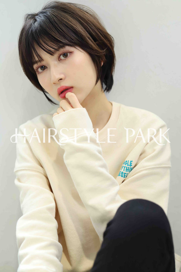 ヘアスタイル写真PhotoNo:365-2 (12) [ショート,レディース,ナチュラル,モテ・愛され,カット,縦型 ]