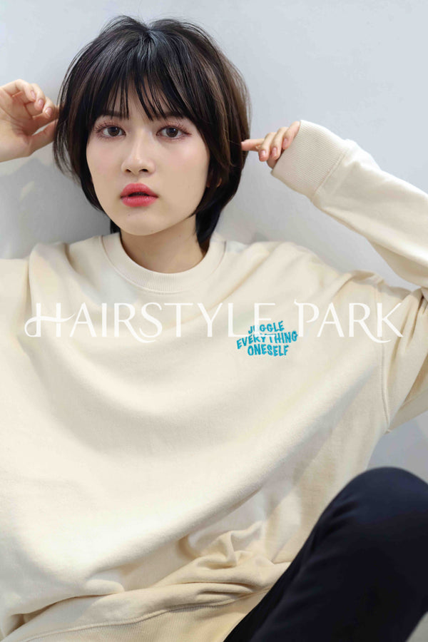 ヘアスタイル写真PhotoNo:365-2 (18) [ショート,レディース,ナチュラル,モテ・愛され,カット,縦型 ]