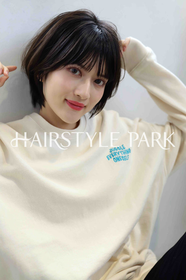 ヘアスタイル写真PhotoNo:365-2 (19) [ショート,レディース,ナチュラル,モテ・愛され,カット,縦型 ]