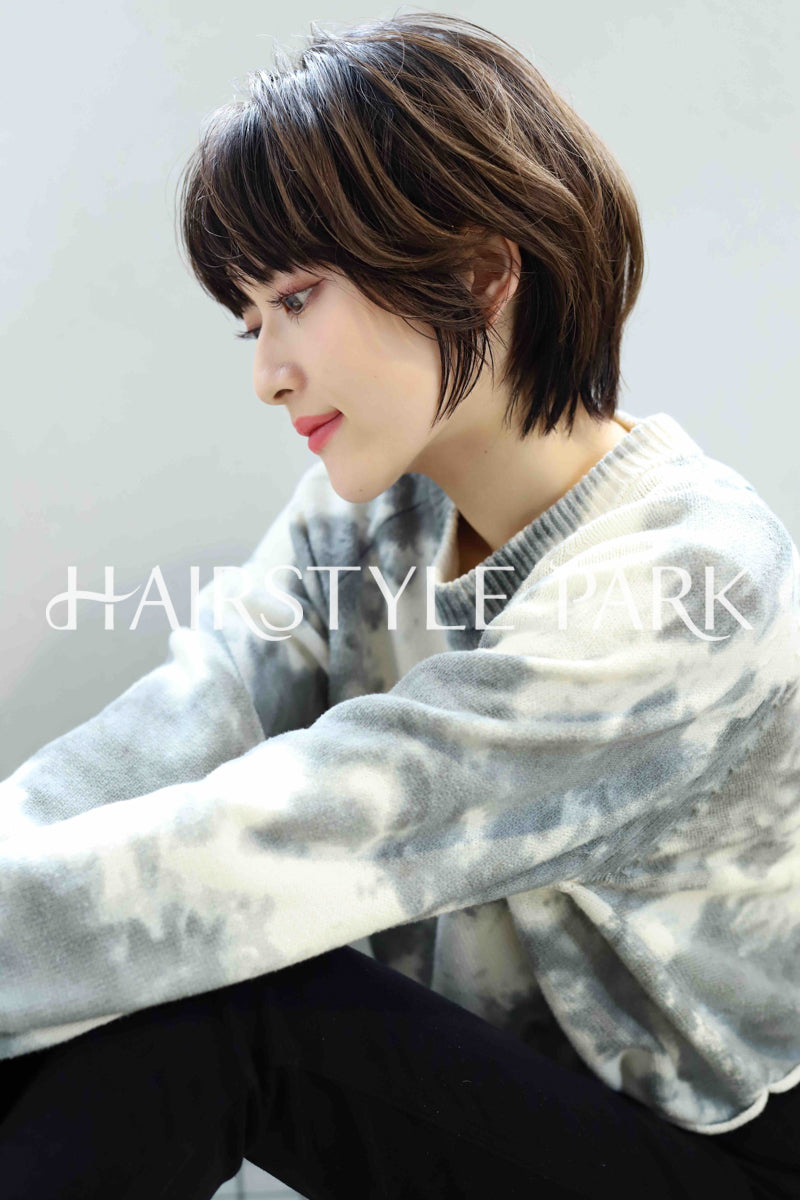 ヘアスタイル写真PhotoNo:365-3 (12) [ショート,レディース,ナチュラル,モテ・愛され,カット,縦型 ]