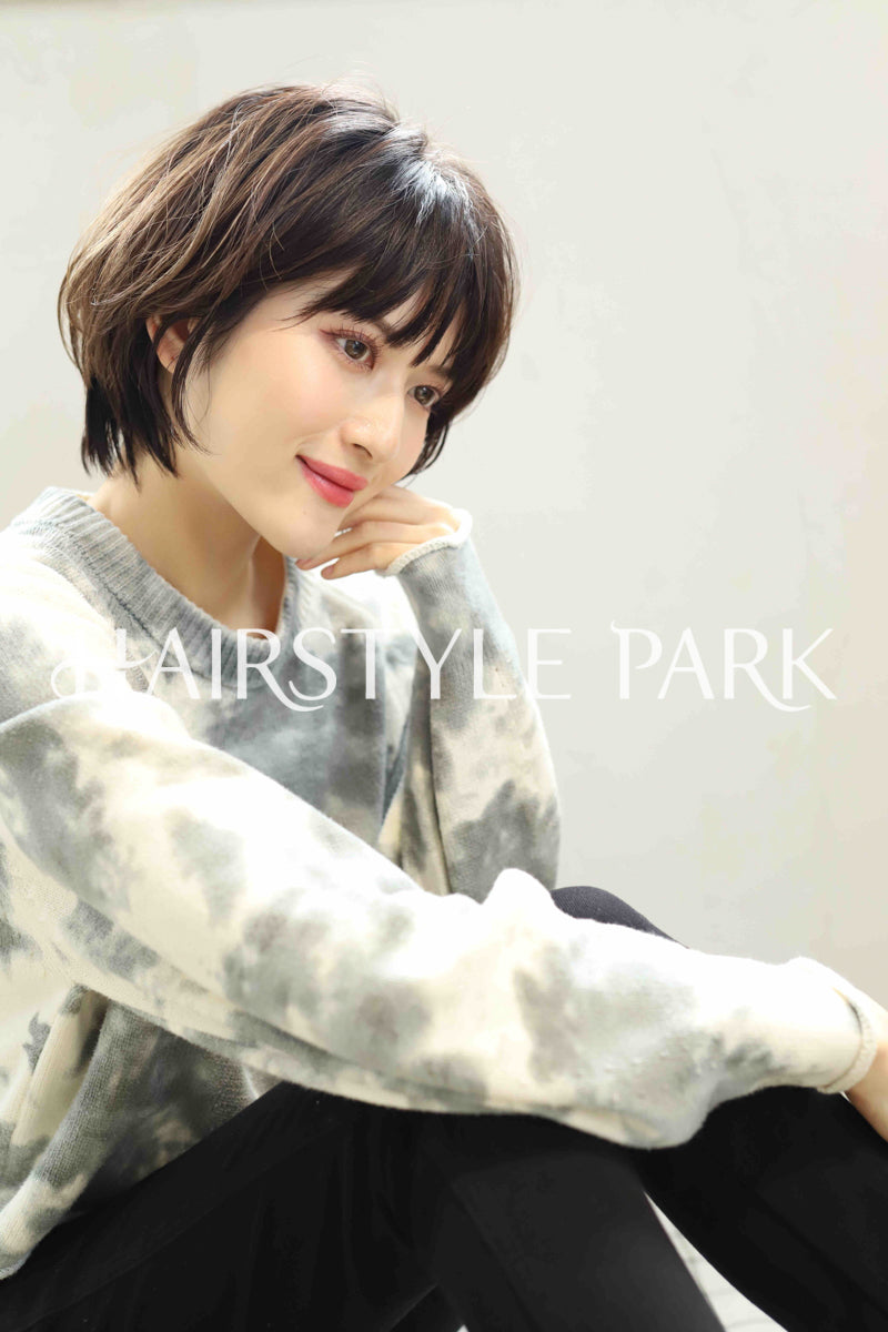 ヘアスタイル写真PhotoNo:365-3 (18) [ショート,レディース,ナチュラル,モテ・愛され,カット,縦型 ]