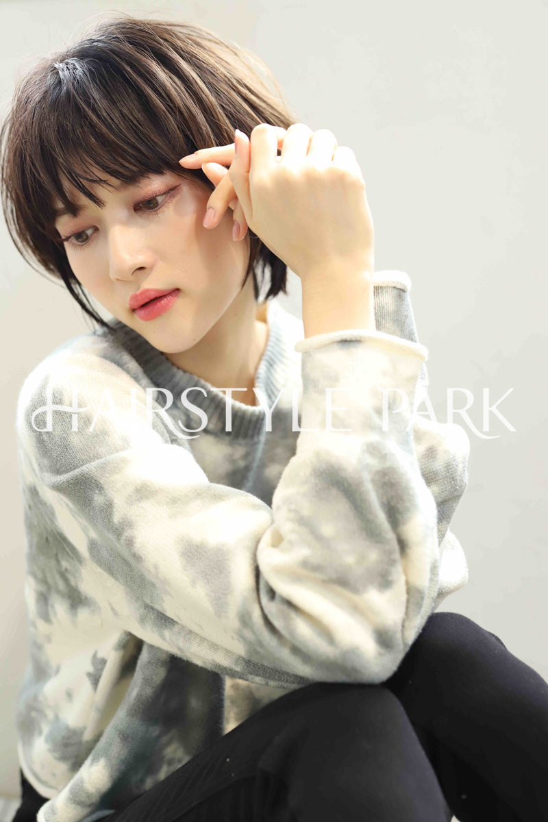 ヘアスタイル写真PhotoNo:365-3 (20) [ショート,レディース,ナチュラル,モテ・愛され,カット,縦型 ]