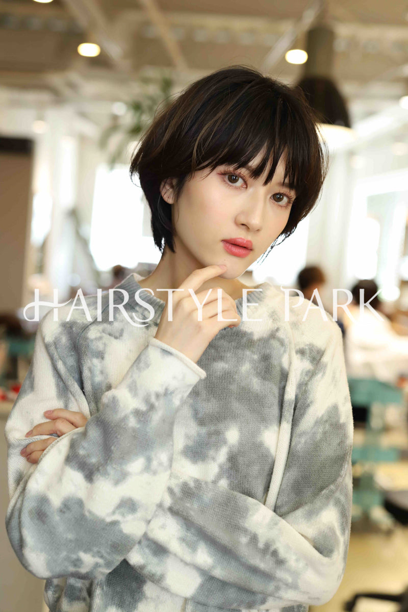 ヘアスタイル写真PhotoNo:365-3 (8) [ショート,レディース,ナチュラル,モテ・愛され,カット,縦型 ]