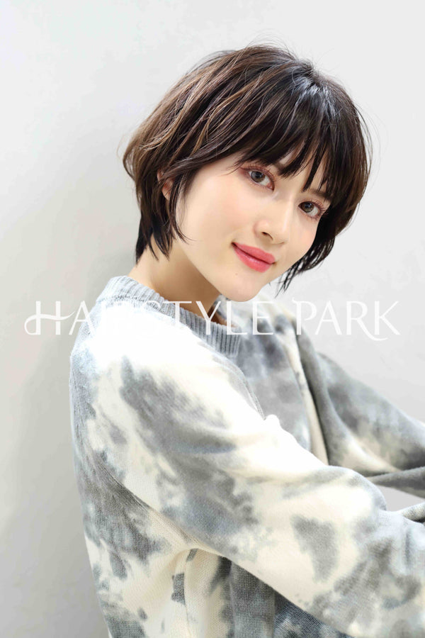 ヘアスタイル写真PhotoNo:365-4 (14) [ショート,レディース,ナチュラル,モテ・愛され,カット,縦型 ]