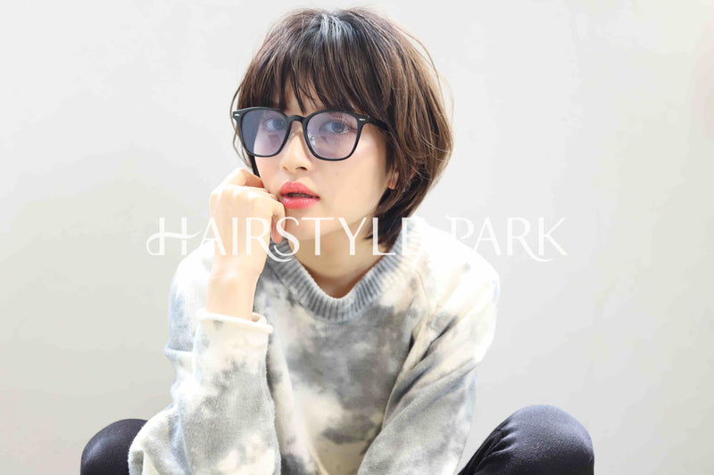 ヘアスタイル写真PhotoNo:365-4 (17) [ショート,レディース,ナチュラル,モテ・愛され,カット,縦型 ]