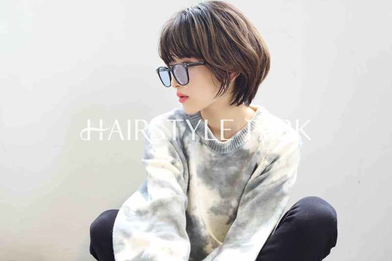 ヘアスタイル写真PhotoNo:365-4 (21) [ショート,レディース,ナチュラル,モテ・愛され,カット,縦型 ]