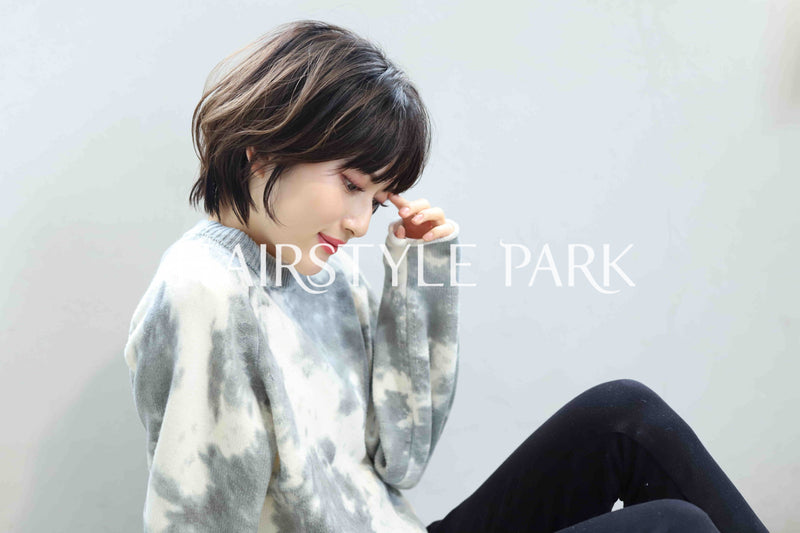 ヘアスタイル写真PhotoNo:365-4 (5) [ショート,レディース,ナチュラル,モテ・愛され,カット,縦型 ]