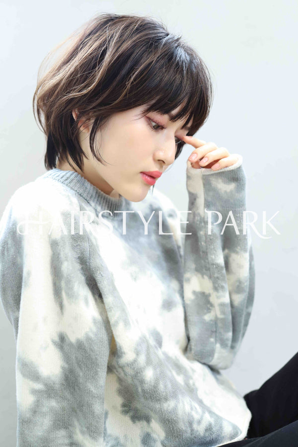 ヘアスタイル写真PhotoNo:365-4 (8) [ショート,レディース,ナチュラル,モテ・愛され,カット,縦型 ]
