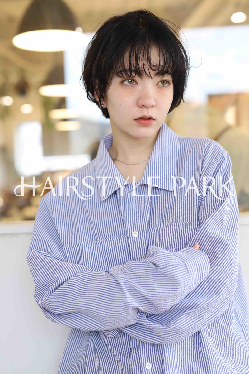 ヘアスタイル写真PhotoNo:366-1 (13) [ショート,レディース,モード,カジュアル,カット,パーマ,縦型 ]
