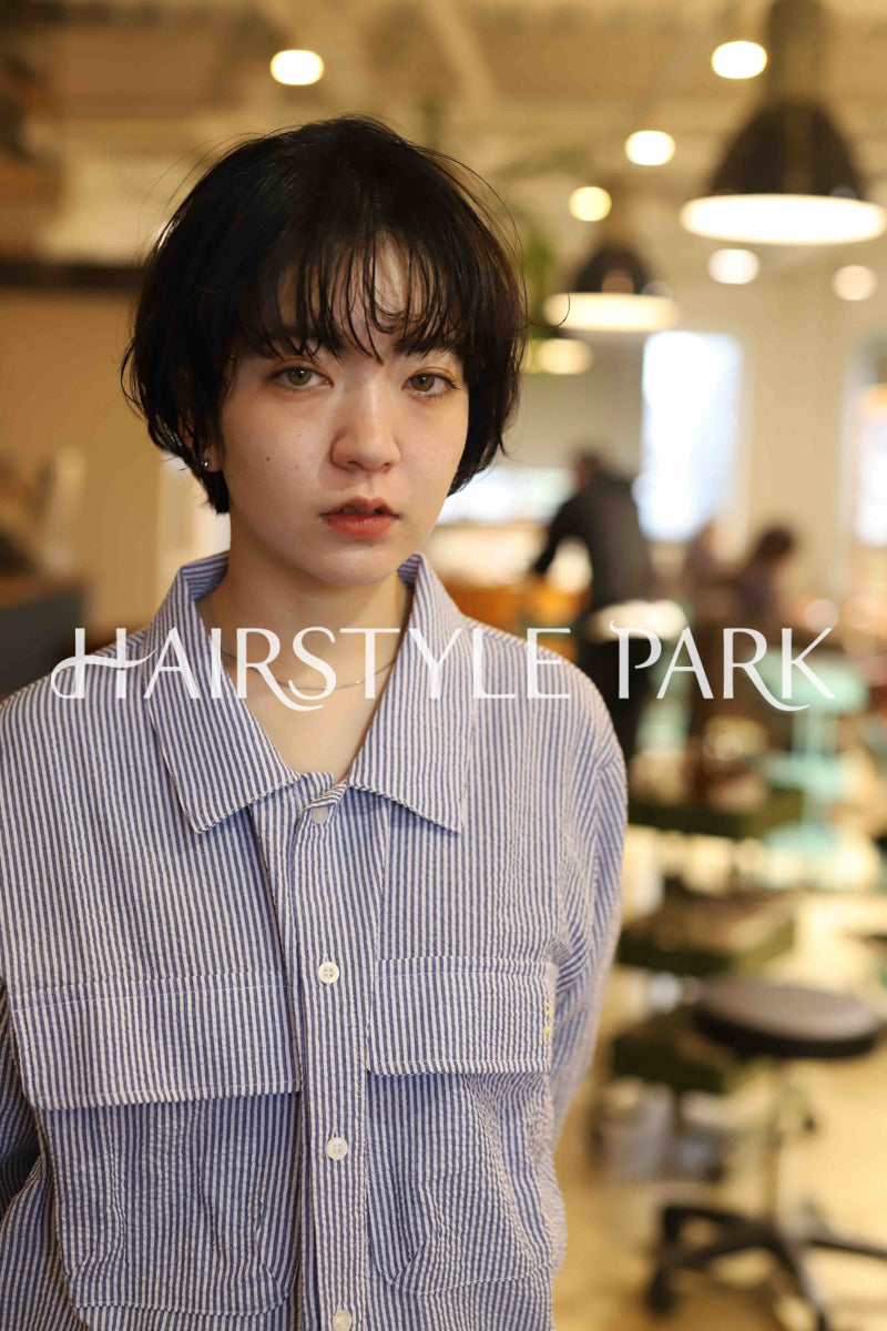 ヘアスタイル写真PhotoNo:366-1 (14) [ショート,レディース,モード,カジュアル,カット,パーマ,縦型 ]