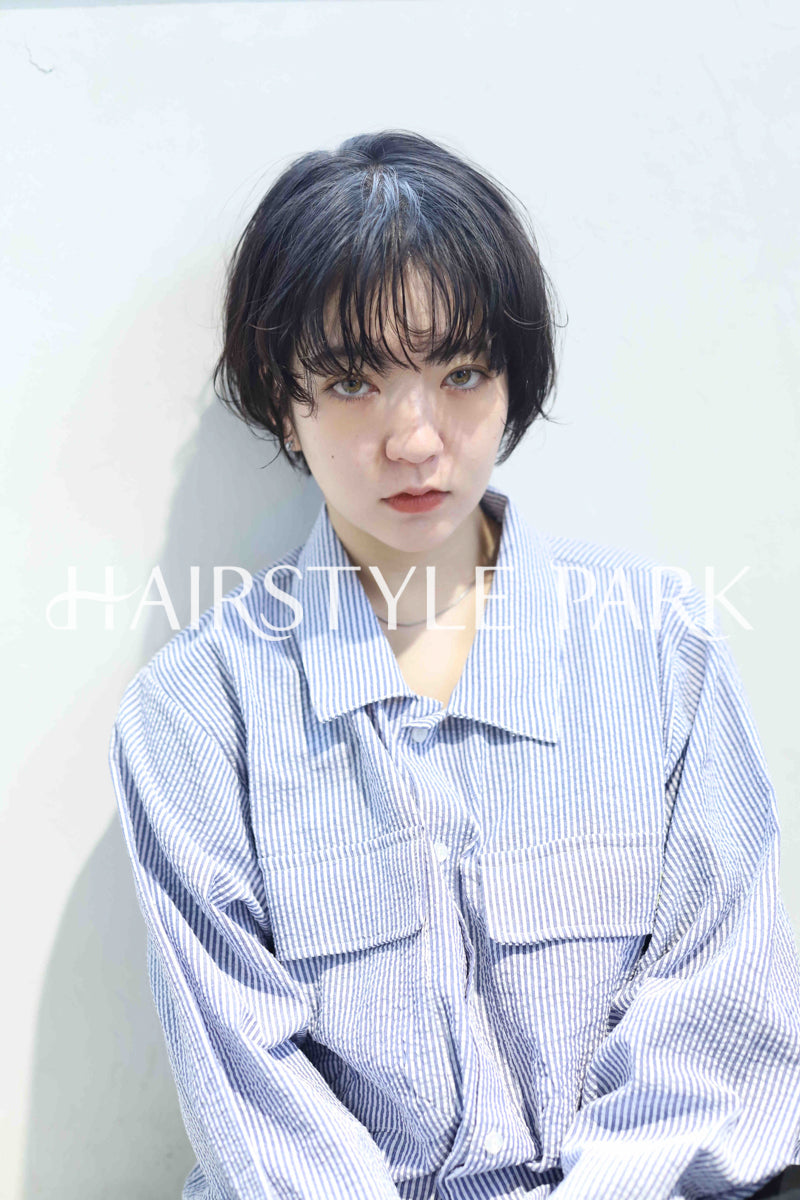 ヘアスタイル写真PhotoNo:366-1 (17) [ショート,レディース,モード,カジュアル,カット,パーマ,縦型 ]