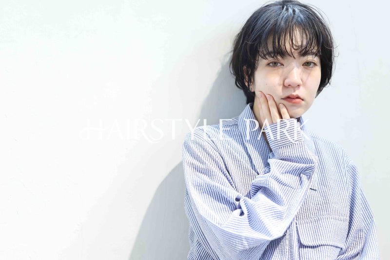 ヘアスタイル写真PhotoNo:366-1 (22) [ショート,レディース,モード,カジュアル,カット,パーマ,縦型 ]