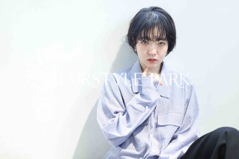 ヘアスタイル写真PhotoNo:366-1 (23) [ショート,レディース,モード,カジュアル,カット,パーマ,縦型 ]