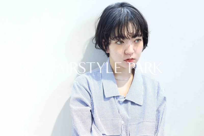 ヘアスタイル写真PhotoNo:366-1 (25) [ショート,レディース,モード,カジュアル,カット,パーマ,縦型 ]