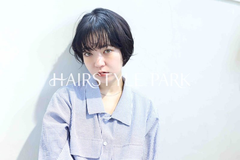 ヘアスタイル写真PhotoNo:366-1 (27) [ショート,レディース,モード,カジュアル,カット,パーマ,縦型 ]