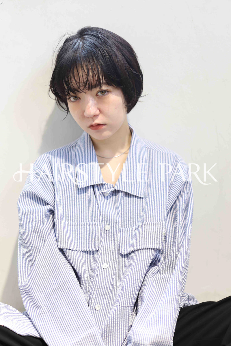 ヘアスタイル写真PhotoNo:366-1 (28) [ショート,レディース,モード,カジュアル,カット,パーマ,縦型 ]