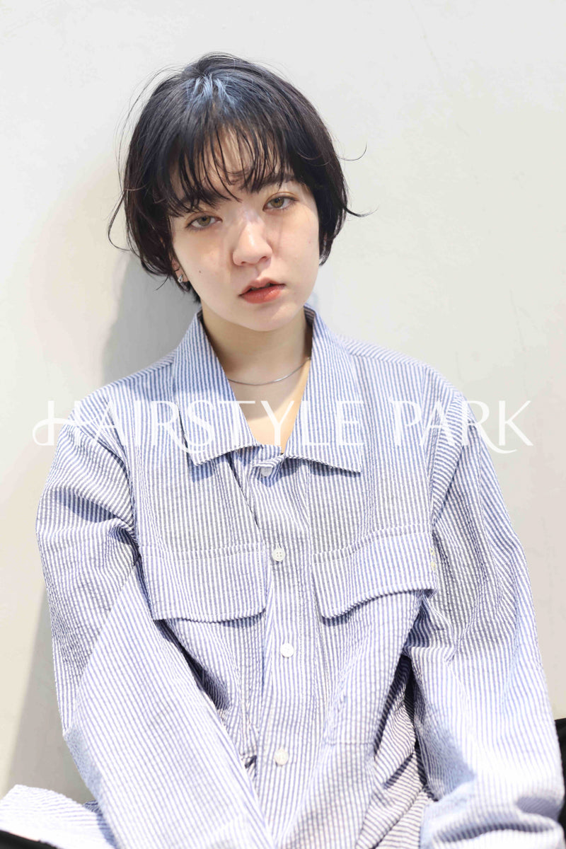 ヘアスタイル写真PhotoNo:366-1 (29) [ショート,レディース,モード,カジュアル,カット,パーマ,縦型 ]