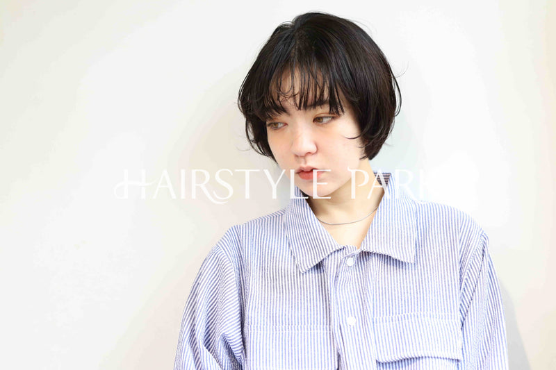 ヘアスタイル写真PhotoNo:366-1 (2) [ショート,レディース,モード,カジュアル,カット,パーマ,縦型 ]