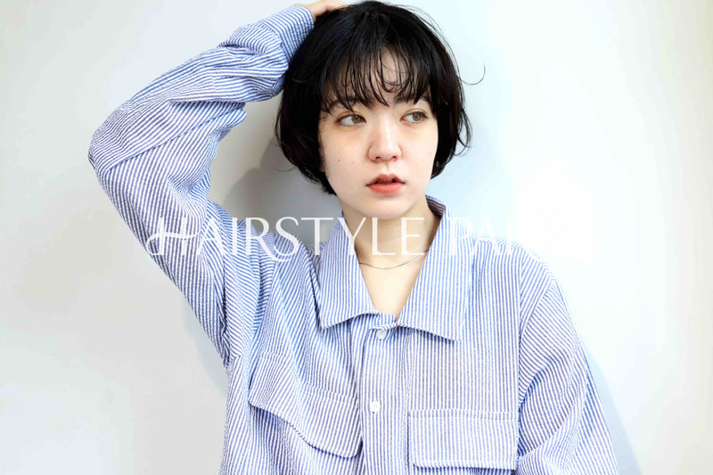 ヘアスタイル写真PhotoNo:366-1 (3) [ショート,レディース,モード,カジュアル,カット,パーマ,縦型 ]