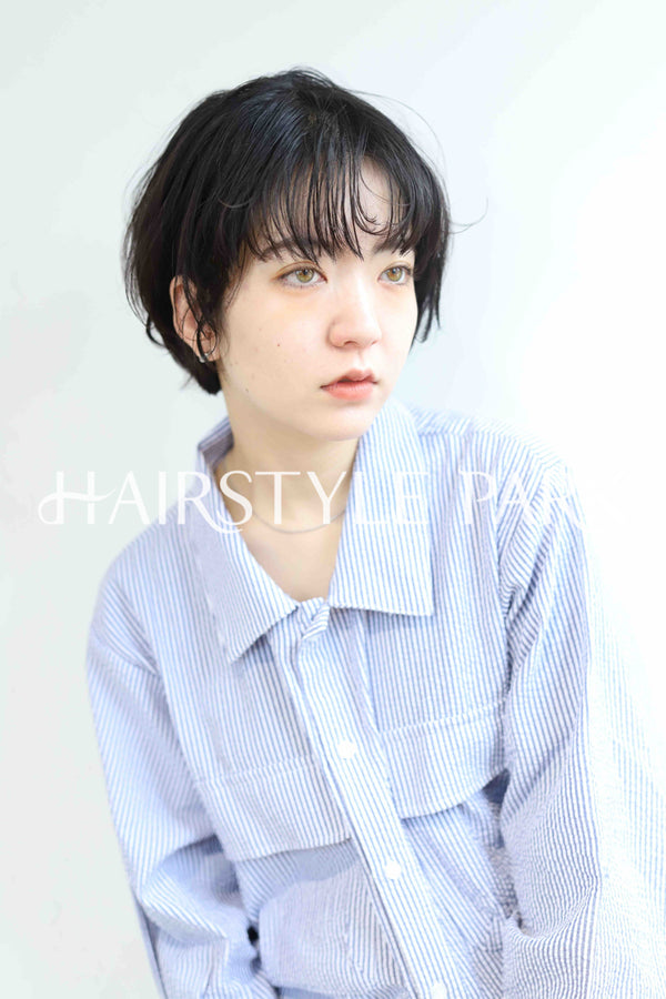 ヘアスタイル写真PhotoNo:366-1 (8) [ショート,レディース,モード,カジュアル,カット,パーマ,縦型 ]