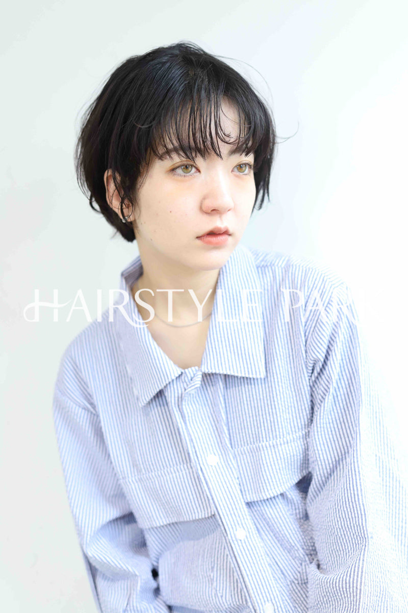 ヘアスタイル写真PhotoNo:366-1 (8) [ショート,レディース,モード,カジュアル,カット,パーマ,縦型 ]