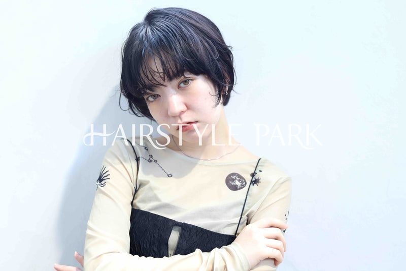 ヘアスタイル写真PhotoNo:366-2 (3) [ショート,レディース,モード,カジュアル,カット,パーマ,縦型 ]