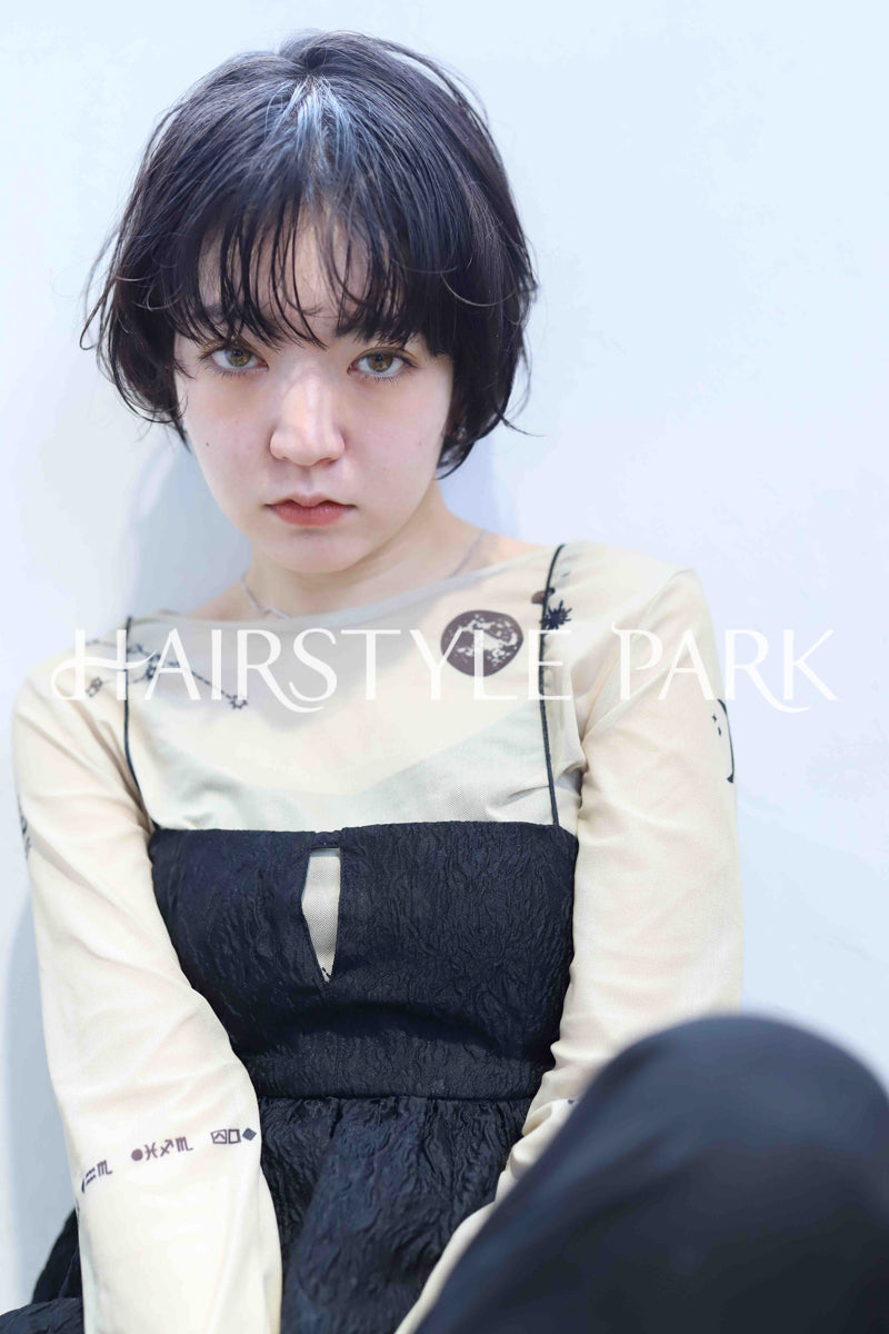 ヘアスタイル写真PhotoNo:366-2 (7) [ショート,レディース,モード,カジュアル,カット,パーマ,縦型 ]