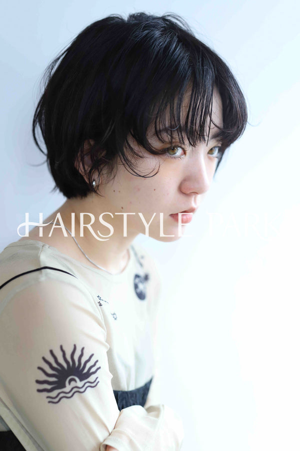 ヘアスタイル写真PhotoNo:366-3 (23) [ショート,レディース,モード,カジュアル,カット,パーマ,縦型 ]