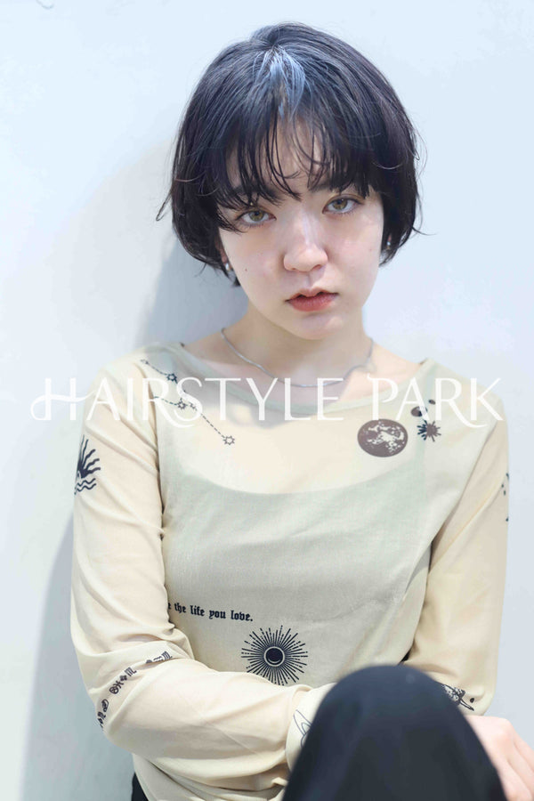 ヘアスタイル写真PhotoNo:366-3 (6) [ショート,レディース,モード,カジュアル,カット,パーマ,縦型 ]