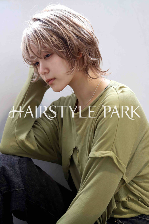 ヘアスタイル写真PhotoNo:367-1 (12) [ショートミディアム,レディース,カジュアル,カット,ダブルカラー,縦型 ]