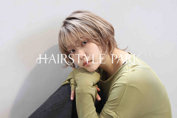 ヘアスタイル写真PhotoNo:367-1 (15) [ショートミディアム,レディース,カジュアル,カット,ダブルカラー,縦型 ]