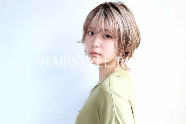 ヘアスタイル写真PhotoNo:367-1 (8) [ショートミディアム,レディース,カジュアル,カット,ダブルカラー,縦型 ]