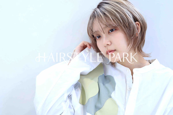 ヘアスタイル写真PhotoNo:367-2 (10) [ショートミディアム,レディース,カジュアル,カット,ダブルカラー,縦型 ]